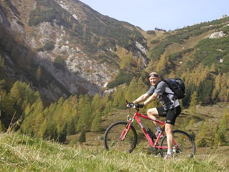Blick vom Oberjoch zum stahlhaus (Schiebestrecke)