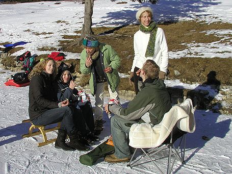 Seewaldsee Picknick am Eis