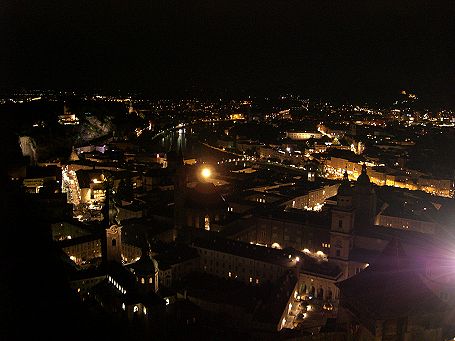 Salzburg bei Nacht