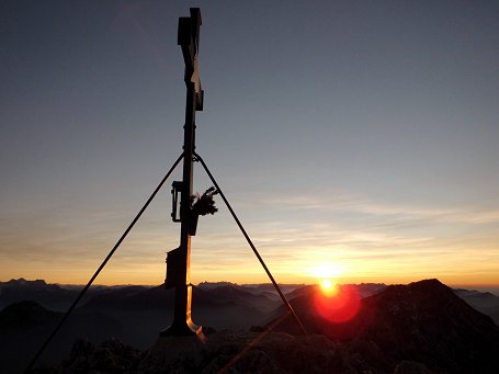 Sonnenuntergang am Staufen